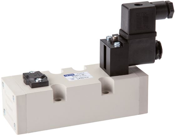 ISO-Ventil (Größe 2), 5/2-Wege, Federrückstellung, 24 V=