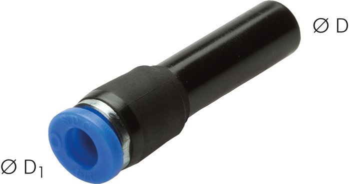 Reduzierung 1/2" (12,7 mm)Nippelx3/8" (9,52 mm)Schla