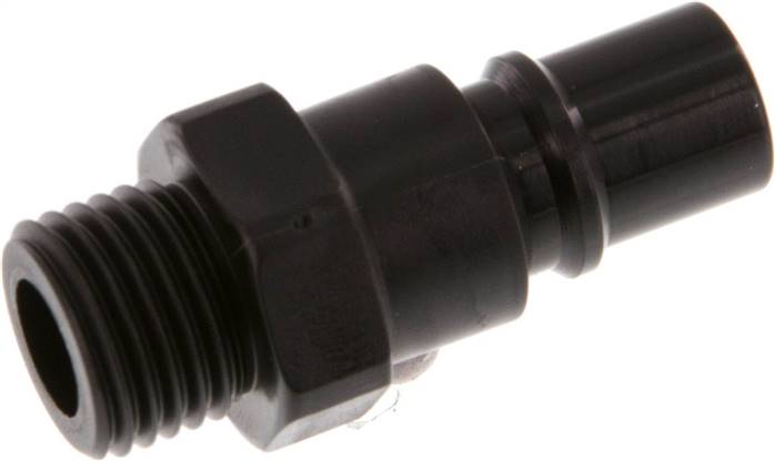 Kupplungsstecker (NW7,2) G 1/4", POM offen (AG)