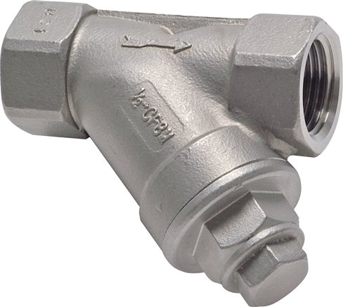 Edelstahl-Schmutzfänger G 1", PN 40, Eco-Line