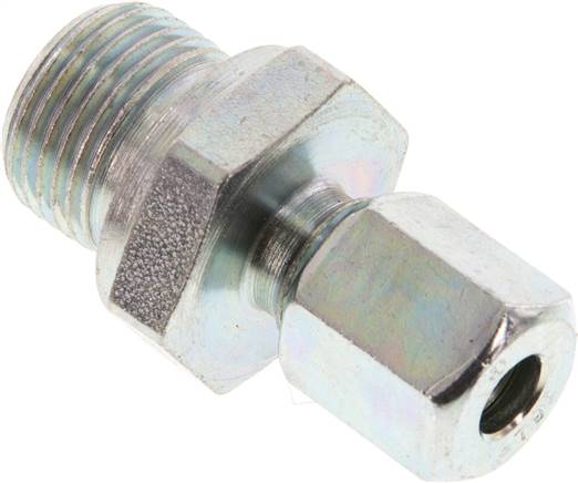 Gerade Schneidringverschr. G 3/8"-6 L (M12x1,5), Stahl verzinkt