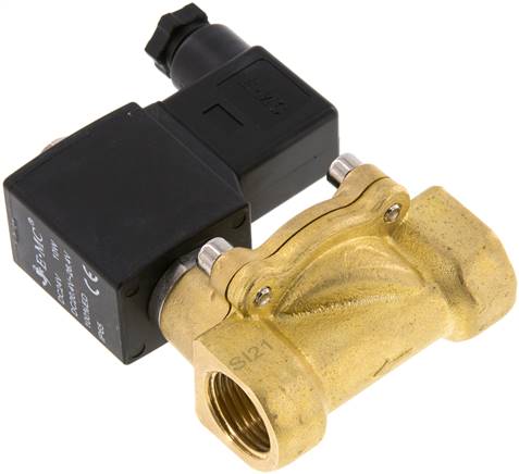 2/2-Wege Messing-Magnetventil G 1/2" 230 V Eco (NO)
