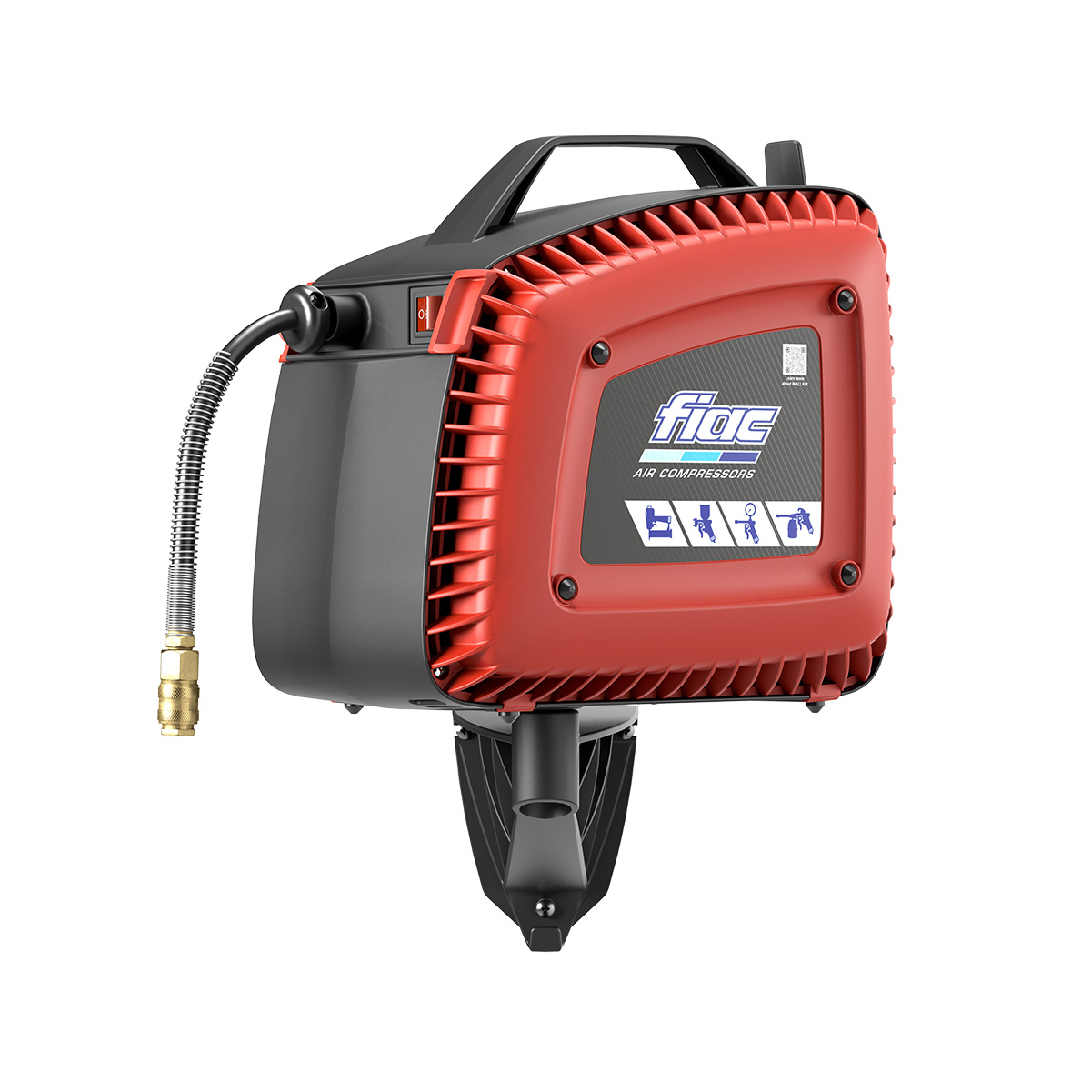 B-WARE FIAC Wandkompressor WALLAIR Compact 1,5Hp (230V) SN W402202185