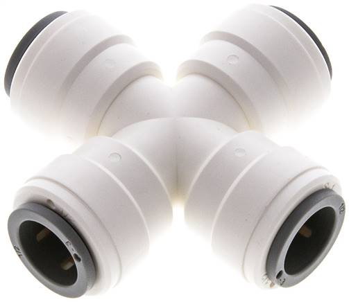 Kreuz-Steckanschluss 1/2" (12,7 mm), IQS-LE (EPDM-Dichtung)