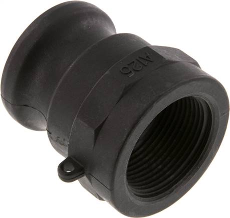 Kamlock-Stecker (A) Rp 1-1/4"(IG), Polypropylen, Stecker mit reduziertem Anschluss