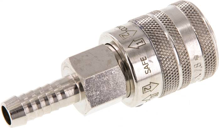 Sicherheits-Schnellkupplung (NW7,2) 9 (3/8")mm Schlauch, Standard
