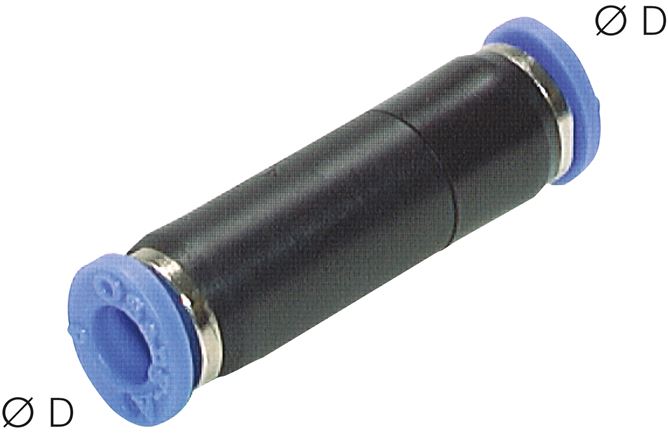 Steckanschluss-Rückschlagventil 6mm, IQS-Standard