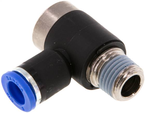 Winkel-Steckanschluss, I-Skt. R 1/4"-8mm, IQS-Standard