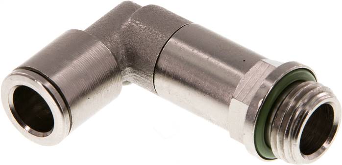 Winkel-Steckanschluss, lang G 1/4"-8mm, IQS-MSV (Hochtemperatur), Dichtung FKM