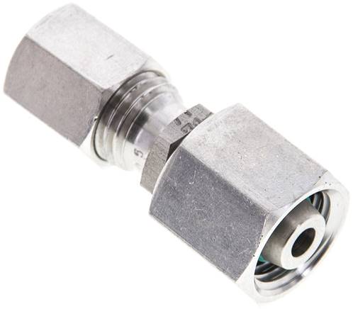 Reduziereinsatz 8 L-6 L (M12x1,5), 1.4571, mit Dichtkegel und O-Ring