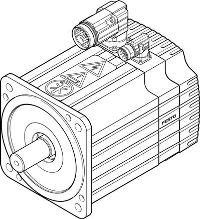 FESTO EMMS-AS-190-S-HS-ARB-S1 (1584927) Servomotor
