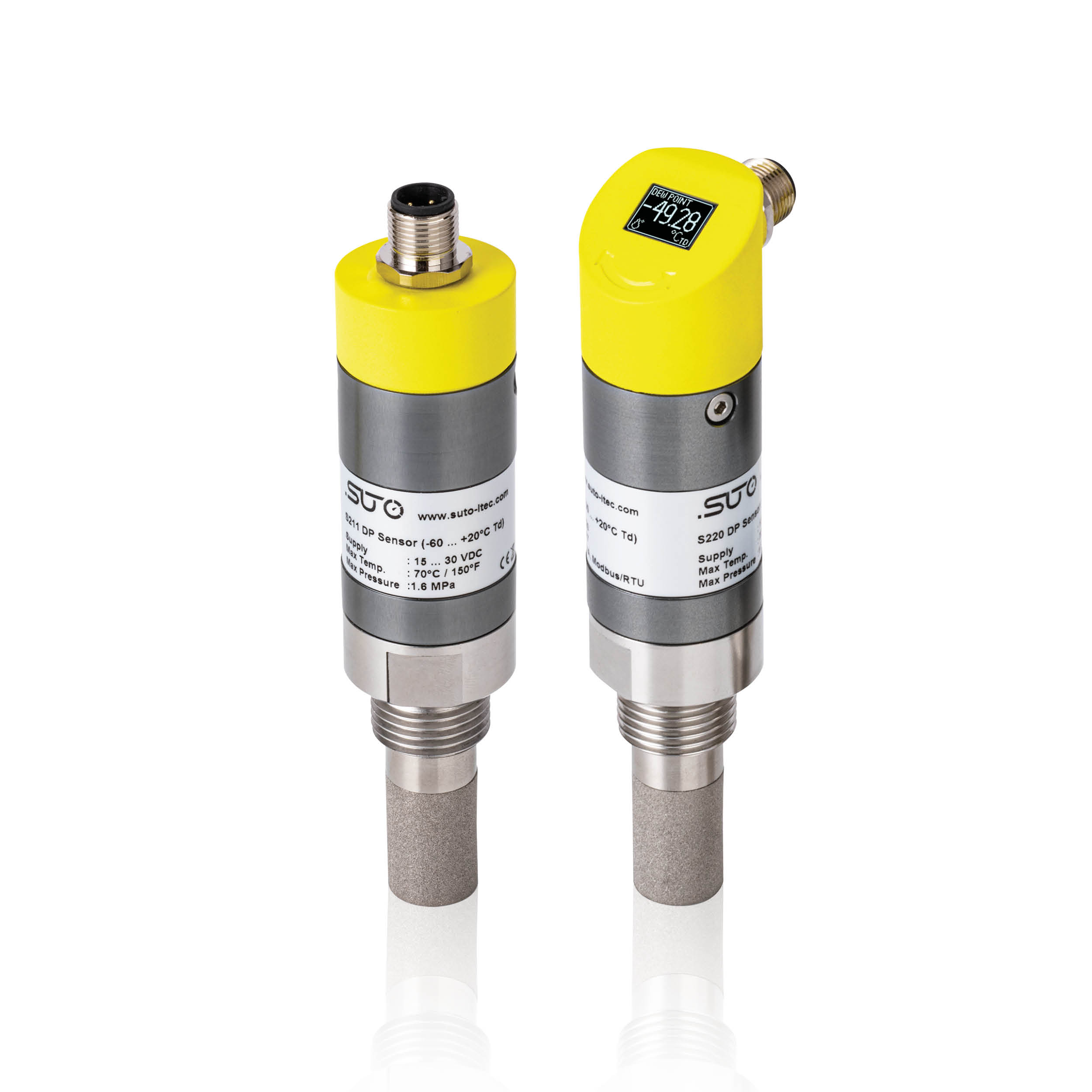 S215 Taupunktsensor für Kältetrockner, -20…+50 °C Td, 4-20 mA (2-Leiter), ohne Display