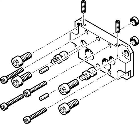 FESTO HAPG-58 (529018) Adapterbausatz