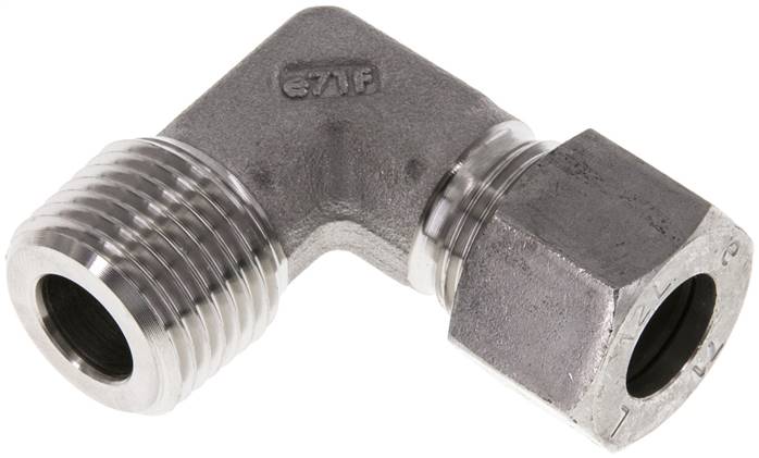 Winkel-Schneidringverschraub. R 1/2"-12 L (M18x1,5), 1.4571