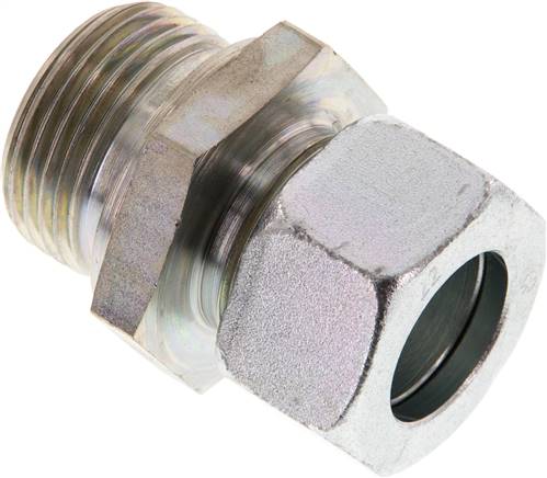 Gerade Schneidringverschr. G 1"-22 L (M30x2), Stahl verzinkt