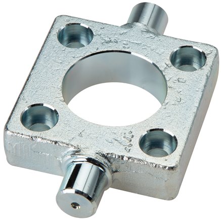 ISO 15552-Flanschschwenkbefestigung 63 mm, Stahl verzinkt