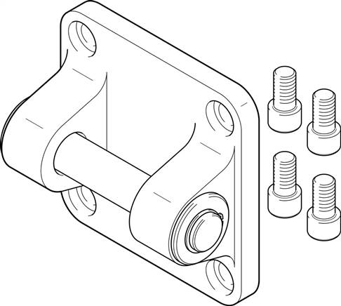 FESTO SNGB-200-B (562455) Schwenkflansch