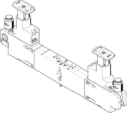 FESTO VABF-S3-2-R5C2-C-10 (543542) Reglerplatte