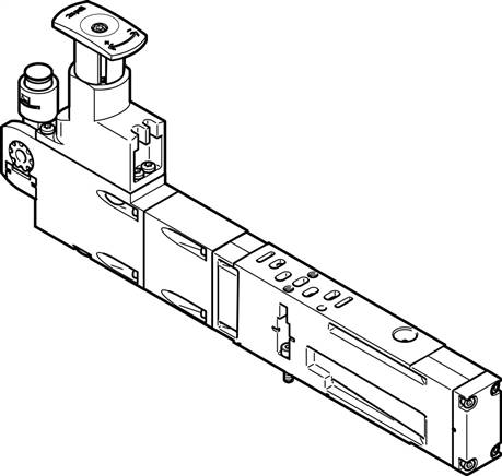 FESTO VABF-S4-2-R6C2-C-6E (560777) Reglerplatte