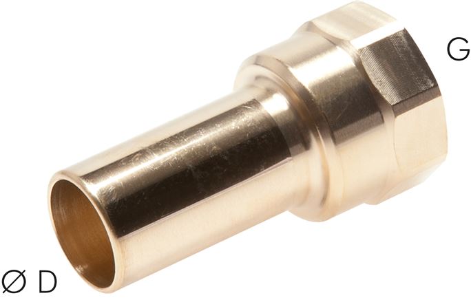 Aufschraubtülle Rp 1/2"-15mm Stecknippel, IQS-Big