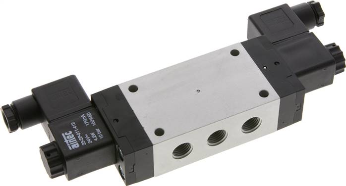 5/2-Wege Magnetimpulsventil, G 1/4", 230 V AC, 2 -10 bar