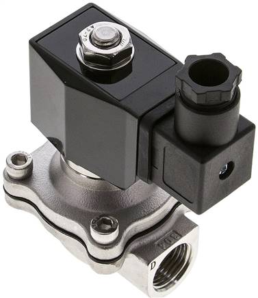 2/2-Wege ES-Magnetventil G 1/2", 0-6/10 (DC/AC) bar, NC 24VAC