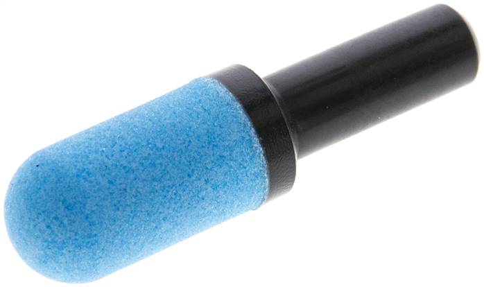 Steck-Schalldämpfer aus gesintertem Kunststoff, 10mm, Ecoline