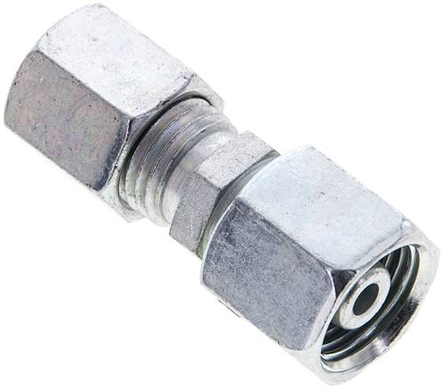 Reduziereinsatz 8 S-6 S (M14x1,5), Stahl verzinkt, mit Dichtkegel und O-Ring