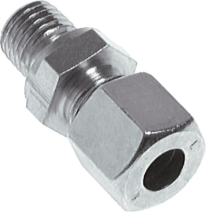 Gerade Schneidringverschr. G 1/4"-10 L (M16x1,5), Stahl verzinkt