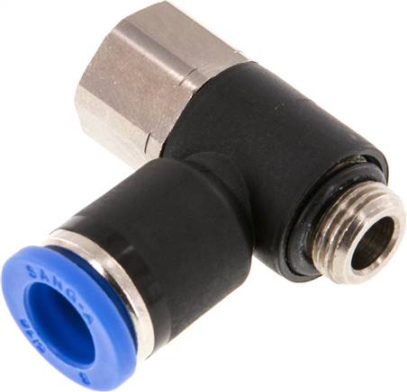 Winkel-Steckanschluss, I/A G 1/8"-8mm, IQS-Standard