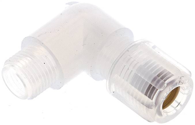 Winkel-Verschraubung G 1/8"-6x4mm, PFA