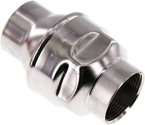 Rückschlagventil (leicht), G 1-1/2", PN 16, 1.4301