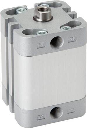 ISO 21287-Zylinder, doppeltw., Kolben 25mm, Hub 25mm, Kolbenstange mit IG