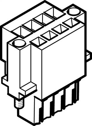 FESTO NECC-L2G4-C1-M (575303) Stecker