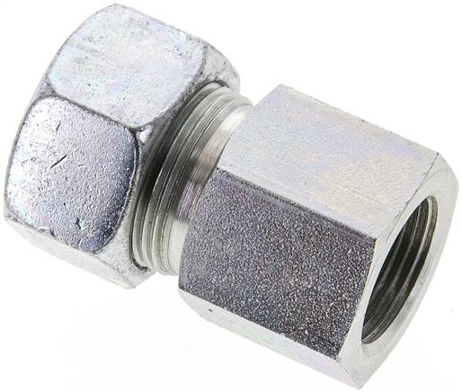 Aufschraub-Schneidringverschr. M 22x1,5-18 L (M26x1,5), Stahl verzinkt