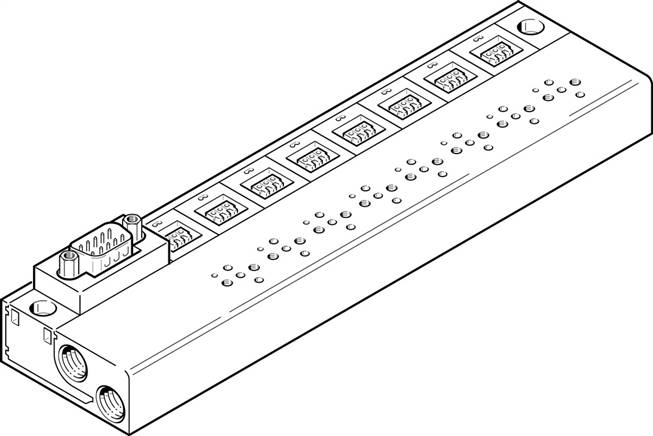 FESTO MHP1-PR10-3-PI-D25 (197236) Anschlussblock