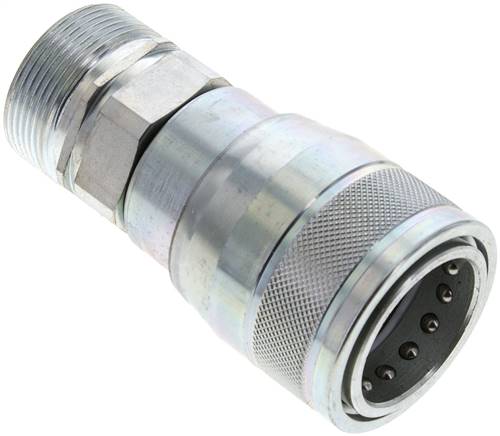 Steckkupplung ISO7241-1A, Muffe Baugr.6, 30 S (M42x2)