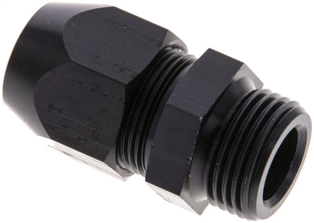 Gerade Verschraubung G 3/8"-12x6mm, Aluminium