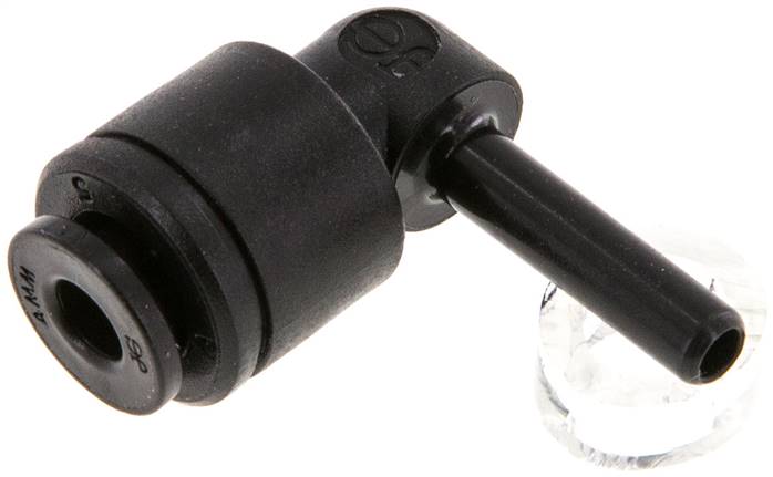 Winkel-Steckanschluss 4mm Stecknippel, IQS-FDA