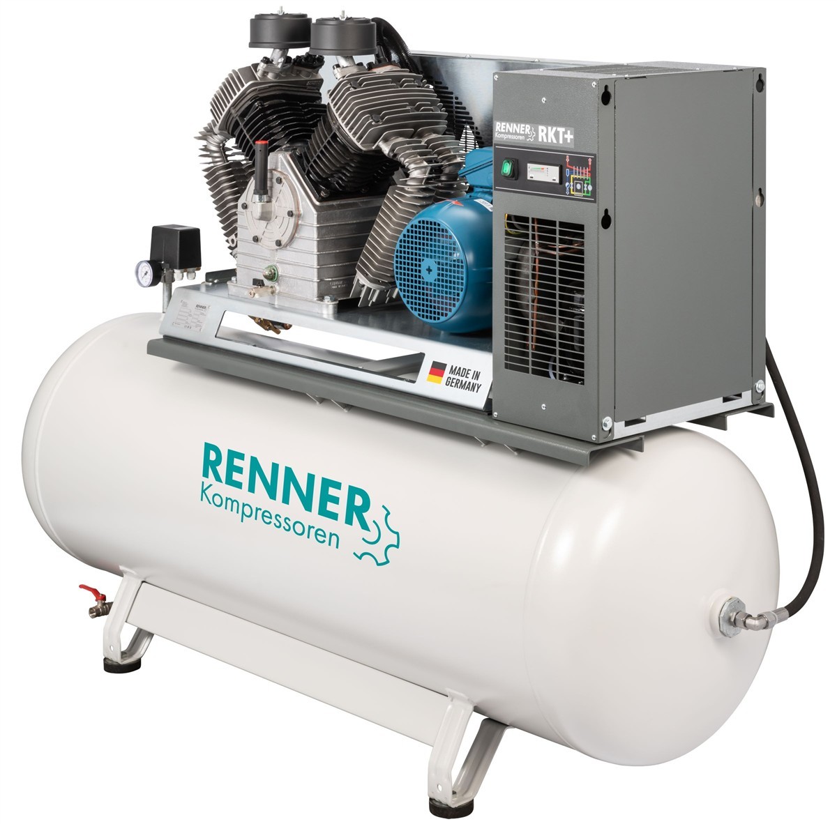 RENNER RIKO 1340/500 ECN-KT Industrie-Kolbenkompressor 10 bar mit Kältetrockner