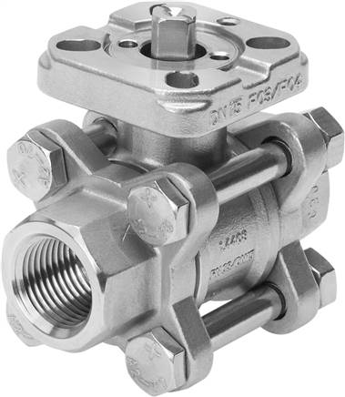 FESTO VZBA-1/2"-GG-63-T-22-F0304-V4V4T (1686636) Kugelhahn