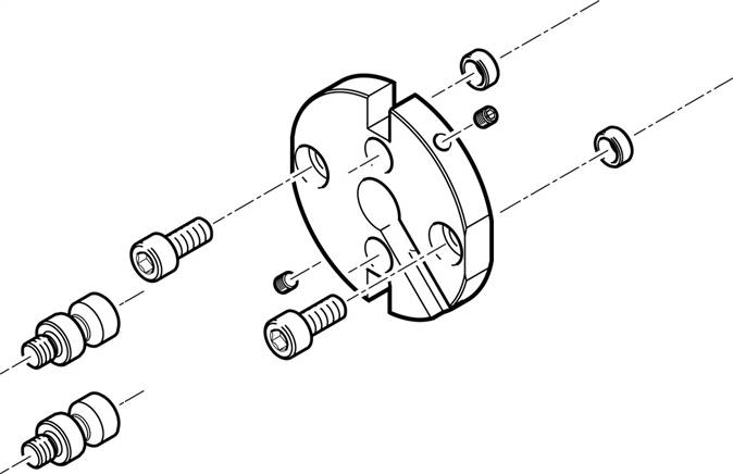 FESTO HAPG-SD2-21 (526027) Adapterbausatz