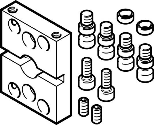 FESTO DHAA-G-Q5-20-B11-20 (1465263) Adapterbausatz