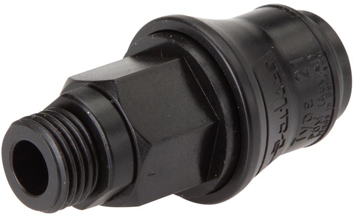 Schnellkupplung (NW5) G 1/8", POM (AG)