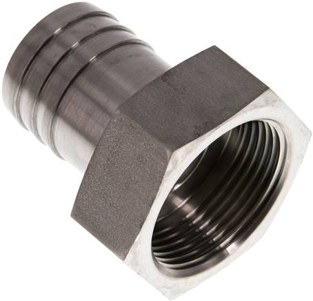 Aufschraub-Schlauchtülle G 1-1/4"-32 (1-1/4")mm, 1.4571