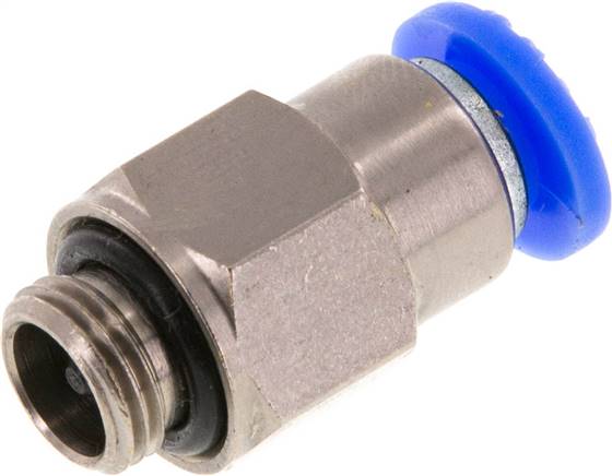 Steckanschluss, selbstabsperrend G 1/8"-6mm, IQS-Standard