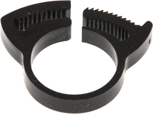 Schnapp-Schlauchschelle, Nylon, 20 - 23mm