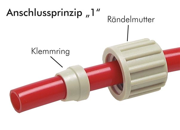 Winkel-Verschraubung G 1/8"-12x9mm, PA