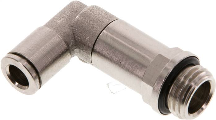 Winkel-Steckanschluss, lang G 1/4"-6mm, IQS-MSV (Standard)