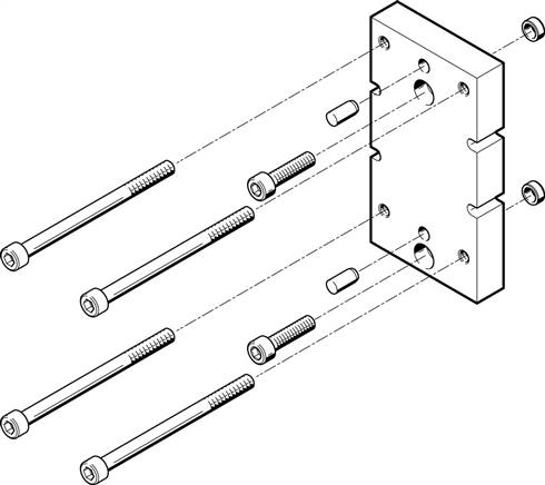 FESTO HAPG-86 (537185) Adapterbausatz